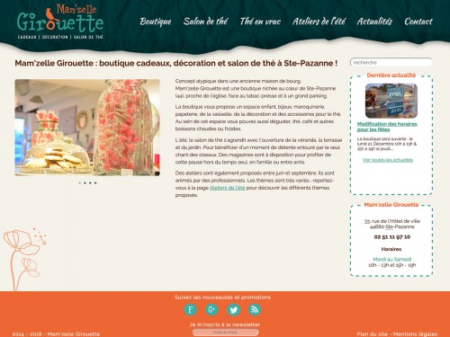 Wordpress : Mam'zelle Girouette